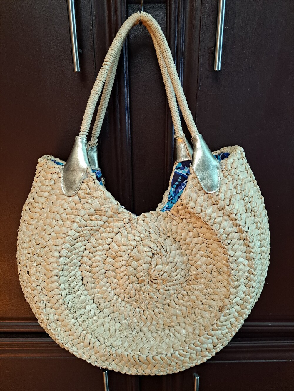 Lilly Pulitzer Natural Positano Straw Beach Tote - PRE-PRODUCTION SAMPLE